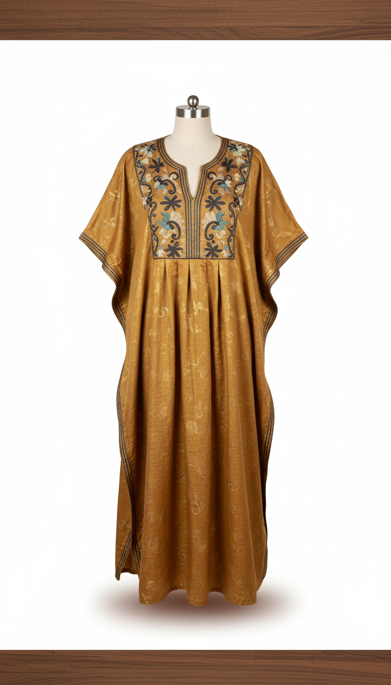 Imperial Gold Brocade Kaftan